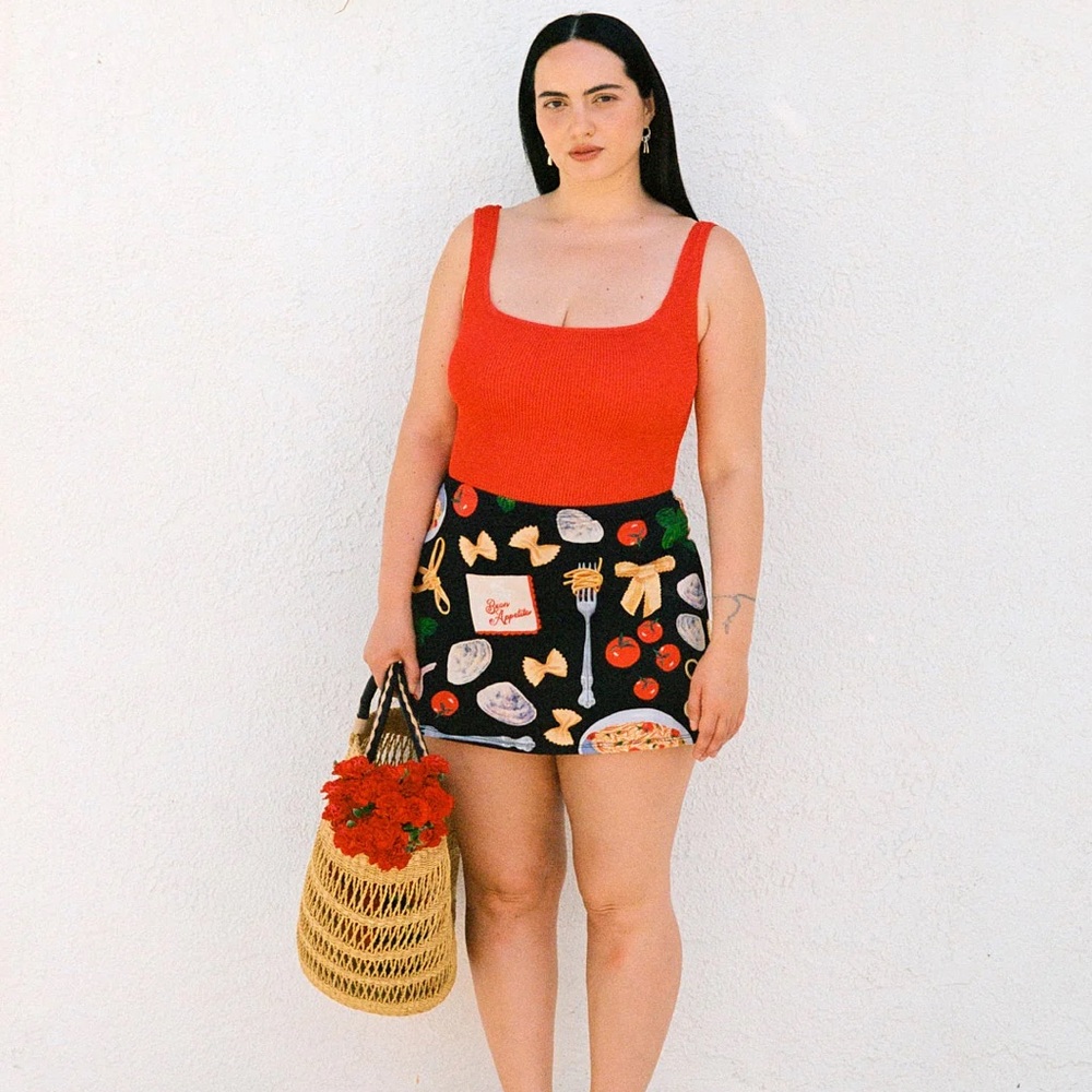 Lisa Says Gah Buon Appetito Darcy Skort in XL